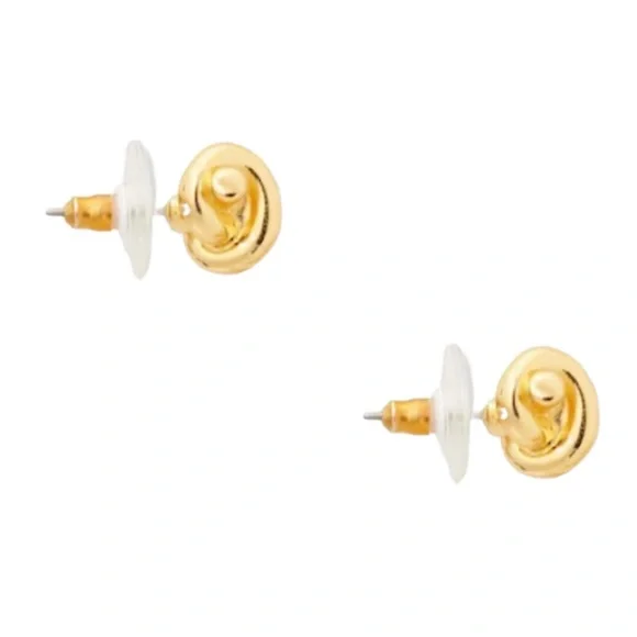 KATE SPADE • Gold Sailor’s Knot Earrings - Picture 3 of 4